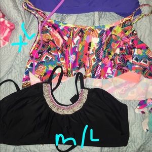 Swim tops